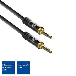 ACT | 3.5mm Audio Connection Cable, 1.5m