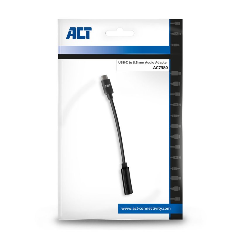 ACT | USB-C to 3.5mm Audio Adapter