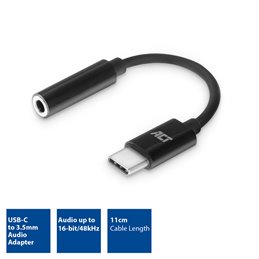 ACT | USB-C to 3.5mm Audio Adapter