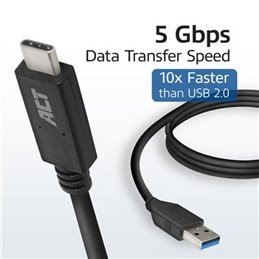 ACT | USB-A to USB-C Connection Cable. 2m