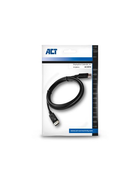 ACT | DisplayPort cable 8K, 2m