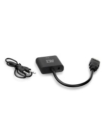 ACT | Adapter HDMI to VGA with audio, 0,15m