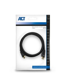 ACT | USB-C to DisplayPort male adapter cable, 2m