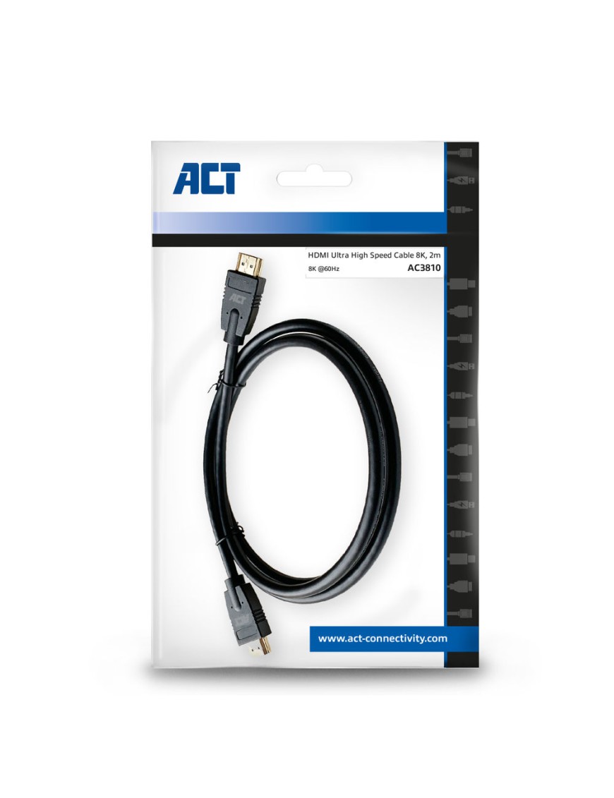 ACT | HDMI Ultra High Speed Cable, 2m