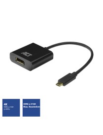 ACT | USB-C to DisplayPort female adapter, 15cm