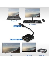 ACT | USB-C to DisplayPort female adapter, 15cm