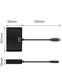 ACT | USB-C 4K Multiport Adapter