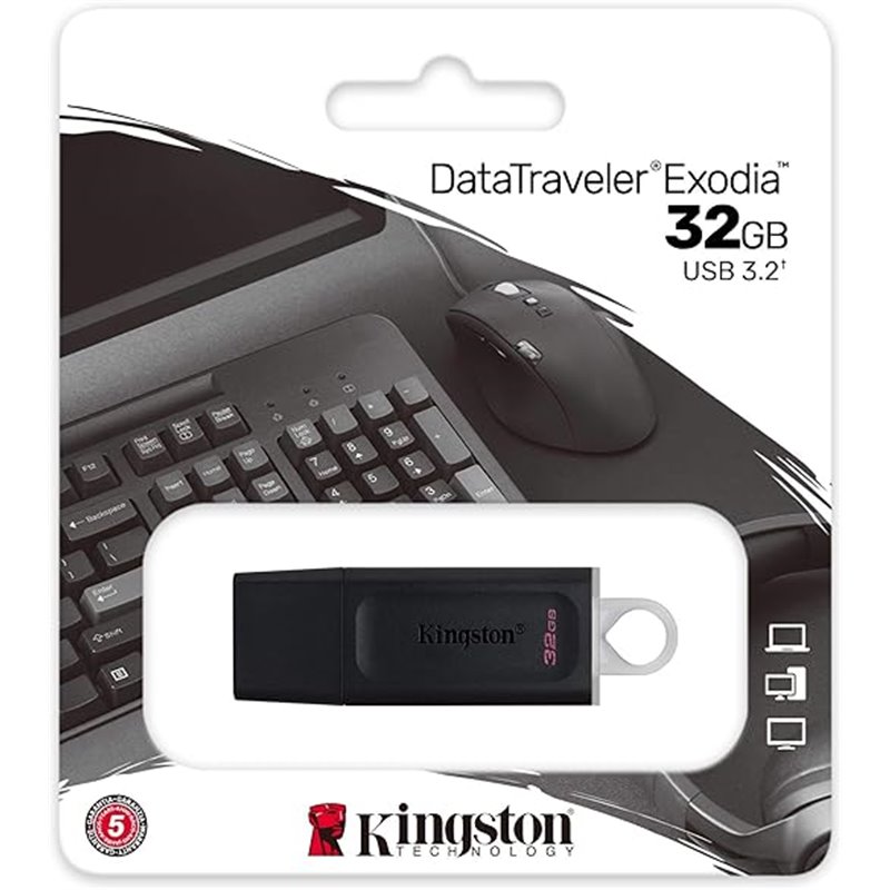 Kingston Technology DataTraveler Exodia 32GB USB 3.2