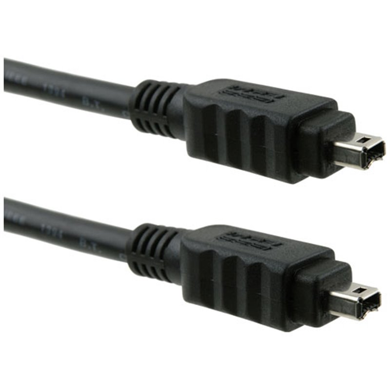 ICIDU Firewire Cable 400 MBPS 1.8M 4 pin Male - 4 pin Male IEEE 1394a