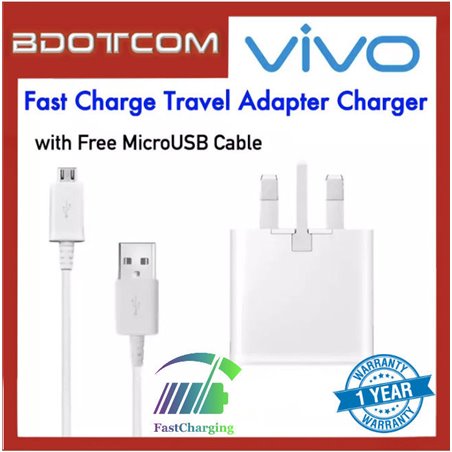 BOVJU | Travel Charger Smart Safe Charger, MicroUSB 