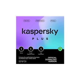 Kaspersky Plus | 1 Apparaat | 1 Jaar | 2024 | Opvolger van Kaspersky Internet Security