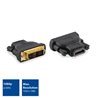 ACT DVI-D naar HDMI verloopadapter, 1x DVI-D male, 1x HDMI A female, Zip Bag