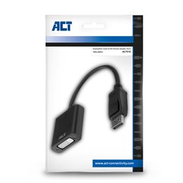 ACT | Displayport male to DVI female adapter 15 cm 1080P @60Hz