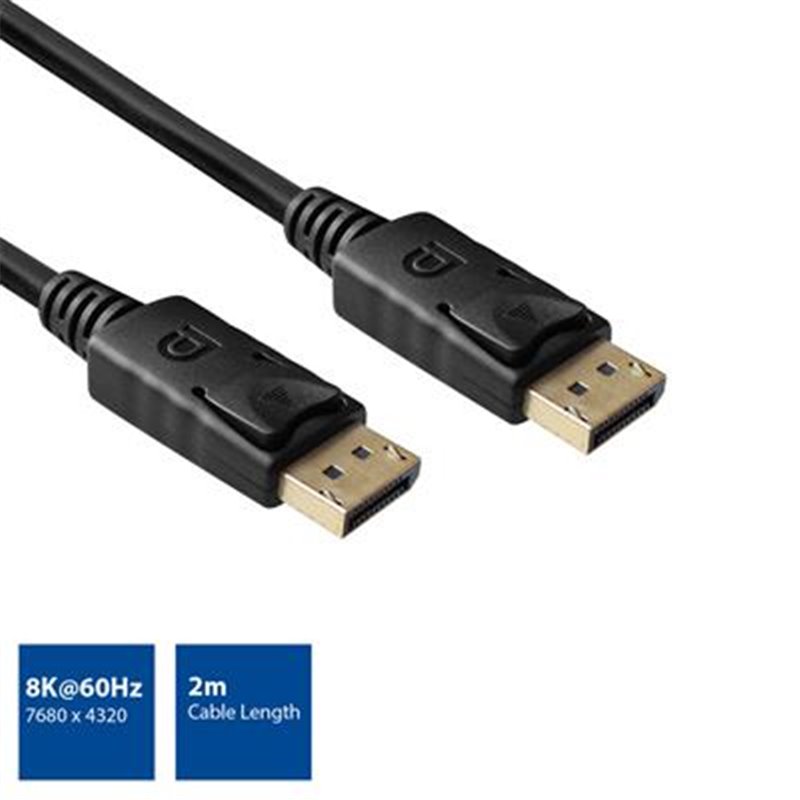 ACT | DisplayPort cable 8K, 2m