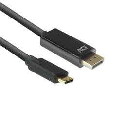 ACT | USB-C to DisplayPort male adapter cable, 2m