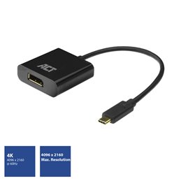 ACT | USB-C to DisplayPort female adapter, 15cm