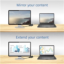 ACT | USB-C to DisplayPort female adapter, 15cm