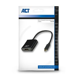 ACT | USB-C to DisplayPort female adapter, 15cm