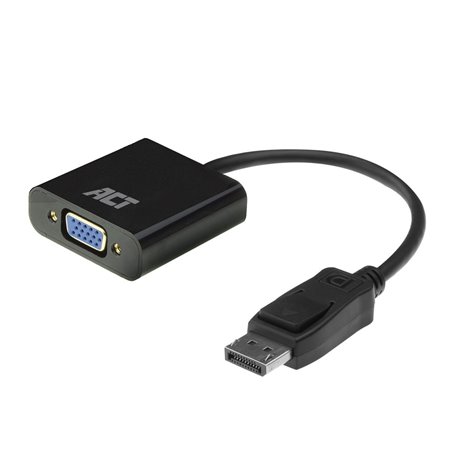 ACT | DisplayPort male to VGA female adapter, 15cm