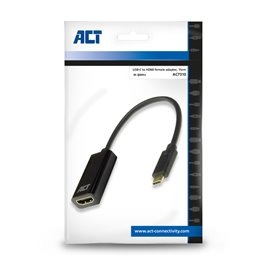 ACT | USB-C to HDMI female adapter, 15cm