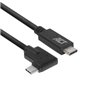 ACT |  USB-C to USB-C Angled Connection Cable, 1m