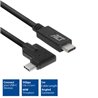 ACT |  USB-C to USB-C Angled Connection Cable, 1m