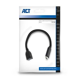 ACT | USB-C to USB-A Female OTG Adapter, 0.2m