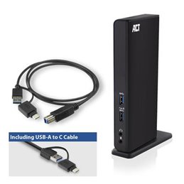 ACT | USB-C Dual Monitor Docking Station