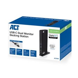 ACT | USB-C Dual Monitor Docking Station