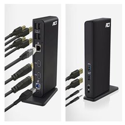 ACT | USB-C Dual Monitor Docking Station