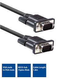 ACT | VGA Connection Cable, 1.8m