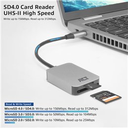 ACT | USB-C CARDREADER SD, MICRO SD