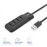 ACT USB-A hub 3.0, 4 poorts USB-A