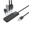 ACT USB-A hub 3.0, 4 poorts USB-A