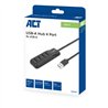 ACT USB-A hub 3.0, 4 poorts USB-A