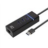 ACT USB hub 3.0, 3 poorts USB-A, Gigabit ethernet