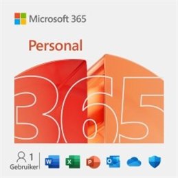 Microsoft 365 Personal | 1 Persoon 1 jaar | Inclusief updates