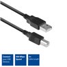 ACT USB 2.0 aansluitkabel A male - B male, 3 meter