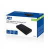 ACT 3,5" SATA harde schijf behuizing, schroefloos, USB 3.2 Gen1