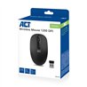 ACT Draadloze muis, USB nano ontvanger, 1200 dpi, zwart