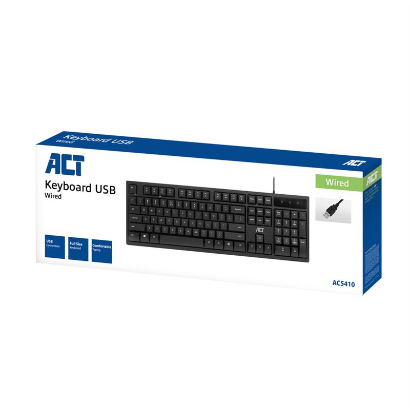 ACT Business toetsenbord USB (Qwerty/US layout)