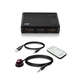 ACT 4K HDMI Switch 3x1